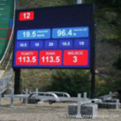 Clear Outdoor P25 Perimeter Advertising LED Display